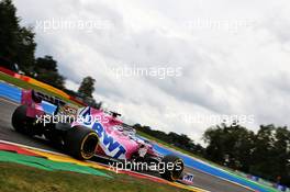Sergio Perez (MEX) Racing Point F1 Team RP19. 28.08.2020. Formula 1 World Championship, Rd 7, Belgian Grand Prix, Spa Francorchamps, Belgium, Practice Day.