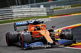 Carlos Sainz Jr (ESP) McLaren MCL35. 28.08.2020. Formula 1 World Championship, Rd 7, Belgian Grand Prix, Spa Francorchamps, Belgium, Practice Day.