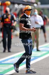 Non-starter Carlos Sainz Jr (ESP) McLaren. 30.08.2020. Formula 1 World Championship, Rd 7, Belgian Grand Prix, Spa Francorchamps, Belgium, Race Day.