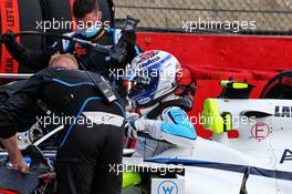Nicholas Latifi (CDN) Williams Racing FW43 on the grid. 30.08.2020. Formula 1 World Championship, Rd 7, Belgian Grand Prix, Spa Francorchamps, Belgium, Race Day.