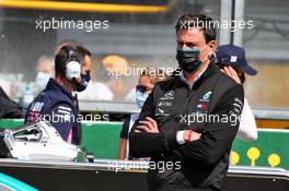 Toto Wolff (GER) Mercedes AMG F1 Shareholder and Executive Director on the grid. 30.08.2020. Formula 1 World Championship, Rd 7, Belgian Grand Prix, Spa Francorchamps, Belgium, Race Day.