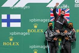 Lewis Hamilton (GBR), Mercedes AMG F1  and Valtteri Bottas (FIN), Mercedes AMG F1  30.08.2020. Formula 1 World Championship, Rd 7, Belgian Grand Prix, Spa Francorchamps, Belgium, Race Day.