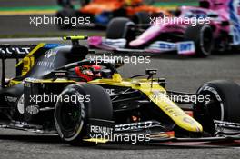 Esteban Ocon (FRA) Renault F1 Team RS20. 30.08.2020. Formula 1 World Championship, Rd 7, Belgian Grand Prix, Spa Francorchamps, Belgium, Race Day.