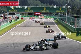 Lewis Hamilton (GBR) Mercedes AMG F1 W11. 30.08.2020. Formula 1 World Championship, Rd 7, Belgian Grand Prix, Spa Francorchamps, Belgium, Race Day.