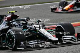 Valtteri Bottas (FIN) Mercedes AMG F1 W11. 30.08.2020. Formula 1 World Championship, Rd 7, Belgian Grand Prix, Spa Francorchamps, Belgium, Race Day.