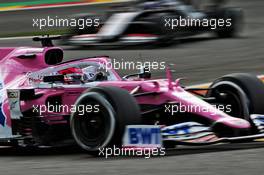 Sergio Perez (MEX) Racing Point F1 Team RP19. 30.08.2020. Formula 1 World Championship, Rd 7, Belgian Grand Prix, Spa Francorchamps, Belgium, Race Day.