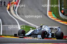 Nicholas Latifi (CDN) Williams Racing FW43. 29.08.2020. Formula 1 World Championship, Rd 7, Belgian Grand Prix, Spa Francorchamps, Belgium, Qualifying Day.