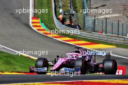 Sergio Perez (MEX) Racing Point F1 Team RP19. 29.08.2020. Formula 1 World Championship, Rd 7, Belgian Grand Prix, Spa Francorchamps, Belgium, Qualifying Day.