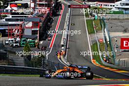 Carlos Sainz Jr (ESP) McLaren MCL35. 29.08.2020. Formula 1 World Championship, Rd 7, Belgian Grand Prix, Spa Francorchamps, Belgium, Qualifying Day.
