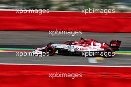 Kimi Raikkonen (FIN) Alfa Romeo Racing C39. 29.08.2020. Formula 1 World Championship, Rd 7, Belgian Grand Prix, Spa Francorchamps, Belgium, Qualifying Day.