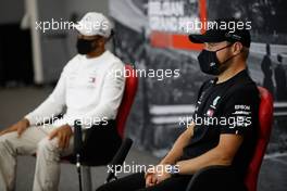 Valtteri Bottas (FIN) Mercedes AMG F1 in the FIA Press Conference. 27.08.2020. Formula 1 World Championship, Rd 7, Belgian Grand Prix, Spa Francorchamps, Belgium, Preparation Day.