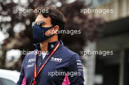 Sergio Perez (MEX) Racing Point F1 Team. 27.08.2020. Formula 1 World Championship, Rd 7, Belgian Grand Prix, Spa Francorchamps, Belgium, Preparation Day.