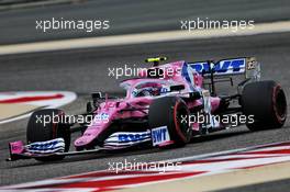 Lance Stroll (CDN) Racing Point F1 Team RP20. 27.11.2020. Formula 1 World Championship, Rd 15, Bahrain Grand Prix, Sakhir, Bahrain, Practice Day