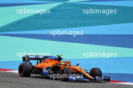Lando Norris (GBR) McLaren MCL35. 27.11.2020. Formula 1 World Championship, Rd 15, Bahrain Grand Prix, Sakhir, Bahrain, Practice Day