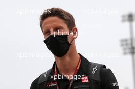 Romain Grosjean (FRA) Haas F1 Team. 27.11.2020. Formula 1 World Championship, Rd 15, Bahrain Grand Prix, Sakhir, Bahrain, Practice Day