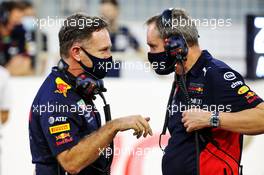 Christian Horner (GBR) Red Bull Racing Team Principal on the grid. 29.11.2020. Formula 1 World Championship, Rd 15, Bahrain Grand Prix, Sakhir, Bahrain, Race Day.