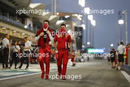 Charles Leclerc (MON) Ferrari on the grid. 29.11.2020. Formula 1 World Championship, Rd 15, Bahrain Grand Prix, Sakhir, Bahrain, Race Day.