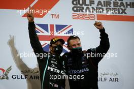1st place Lewis Hamilton (GBR) Mercedes AMG F1 W11., 29.11.2020. Formula 1 World Championship, Rd 15, Bahrain Grand Prix, Sakhir, Bahrain, Race Day.