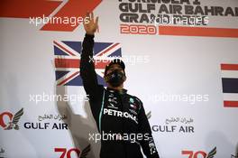 1st place Lewis Hamilton (GBR) Mercedes AMG F1 W11. 29.11.2020. Formula 1 World Championship, Rd 15, Bahrain Grand Prix, Sakhir, Bahrain, Race Day.