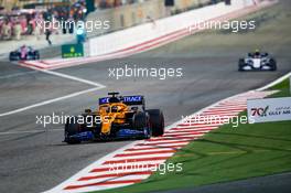 Carlos Sainz Jr (ESP) McLaren MCL35. 29.11.2020. Formula 1 World Championship, Rd 15, Bahrain Grand Prix, Sakhir, Bahrain, Race Day.