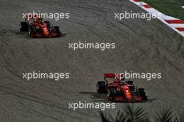 Sebastian Vettel (GER) Ferrari SF1000. 29.11.2020. Formula 1 World Championship, Rd 15, Bahrain Grand Prix, Sakhir, Bahrain, Race Day.