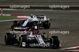 Kimi Raikkonen (FIN) Alfa Romeo Racing C39. 29.11.2020. Formula 1 World Championship, Rd 15, Bahrain Grand Prix, Sakhir, Bahrain, Race Day.