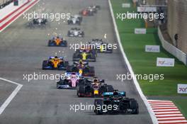 Lewis Hamilton (GBR) Mercedes AMG F1 W11. 29.11.2020. Formula 1 World Championship, Rd 15, Bahrain Grand Prix, Sakhir, Bahrain, Race Day.