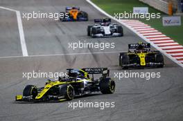 Daniel Ricciardo (AUS) Renault F1 Team RS20. 29.11.2020. Formula 1 World Championship, Rd 15, Bahrain Grand Prix, Sakhir, Bahrain, Race Day.