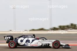 Daniil Kvyat (RUS) AlphaTauri AT01. 28.11.2020. Formula 1 World Championship, Rd 15, Bahrain Grand Prix, Sakhir, Bahrain, Qualifying Day.