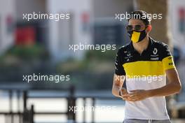 Esteban Ocon (FRA) Renault F1 Team. 26.11.2020. Formula 1 World Championship, Rd 15, Bahrain Grand Prix, Sakhir, Bahrain, Preparation Day.