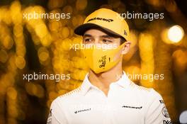 Lando Norris (GBR) McLaren. 26.11.2020. Formula 1 World Championship, Rd 15, Bahrain Grand Prix, Sakhir, Bahrain, Preparation Day.