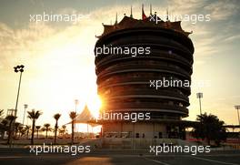 Circuit atmosphere - sunset. 26.11.2020. Formula 1 World Championship, Rd 15, Bahrain Grand Prix, Sakhir, Bahrain, Preparation Day.