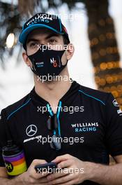 Nicholas Latifi (CDN) Williams Racing. 26.11.2020. Formula 1 World Championship, Rd 15, Bahrain Grand Prix, Sakhir, Bahrain, Preparation Day.