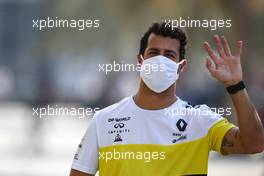 Daniel Ricciardo (AUS) Renault F1 Team. 26.11.2020. Formula 1 World Championship, Rd 15, Bahrain Grand Prix, Sakhir, Bahrain, Preparation Day.