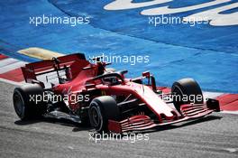 Sebastian Vettel (GER) Ferrari SF1000. 14.08.2020 Formula 1 World Championship, Rd 6, Spanish Grand Prix, Barcelona, Spain, Practice Day.
