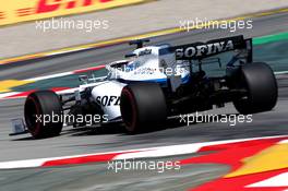 Nicholas Latifi (CDN) Williams Racing FW43. 14.08.2020 Formula 1 World Championship, Rd 6, Spanish Grand Prix, Barcelona, Spain, Practice Day.