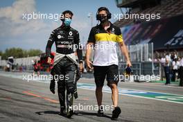 Daniel Ricciardo (AUS) Renault F1 Team. 16.08.2020. Formula 1 World Championship, Rd 6, Spanish Grand Prix, Barcelona, Spain, Race Day.