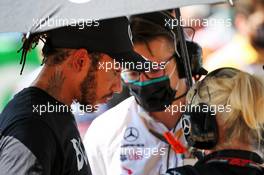 Lewis Hamilton (GBR) Mercedes AMG F1 on the grid. 16.08.2020. Formula 1 World Championship, Rd 6, Spanish Grand Prix, Barcelona, Spain, Race Day.