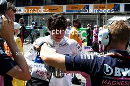 Lance Stroll (CDN) Racing Point F1 Team RP20. 16.08.2020. Formula 1 World Championship, Rd 6, Spanish Grand Prix, Barcelona, Spain, Race Day.