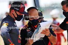 Max Verstappen (NLD) Red Bull Racing on the grid. 16.08.2020. Formula 1 World Championship, Rd 6, Spanish Grand Prix, Barcelona, Spain, Race Day.