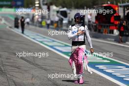 Sergio Perez (MEX) Racing Point F1 Team. 16.08.2020. Formula 1 World Championship, Rd 6, Spanish Grand Prix, Barcelona, Spain, Race Day.