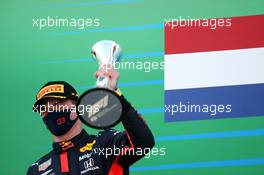 Max Verstappen (NLD) Red Bull Racing RB16 3rd place. 16.08.2020. Formula 1 World Championship, Rd 6, Spanish Grand Prix, Barcelona, Spain, Race Day.