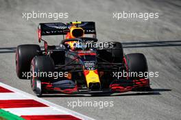 Alexander Albon (THA) Red Bull Racing RB16. 16.08.2020. Formula 1 World Championship, Rd 6, Spanish Grand Prix, Barcelona, Spain, Race Day.