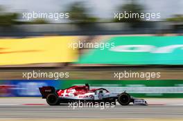 Kimi Raikkonen (FIN) Alfa Romeo Racing C39. 16.08.2020. Formula 1 World Championship, Rd 6, Spanish Grand Prix, Barcelona, Spain, Race Day.