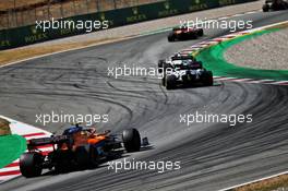 Lando Norris (GBR) McLaren MCL35. 16.08.2020. Formula 1 World Championship, Rd 6, Spanish Grand Prix, Barcelona, Spain, Race Day.