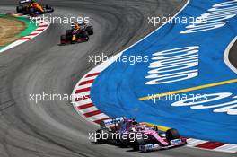 Sergio Perez (MEX) Racing Point F1 Team RP19. 16.08.2020. Formula 1 World Championship, Rd 6, Spanish Grand Prix, Barcelona, Spain, Race Day.