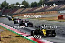 Daniel Ricciardo (AUS) Renault F1 Team RS20. 16.08.2020. Formula 1 World Championship, Rd 6, Spanish Grand Prix, Barcelona, Spain, Race Day.