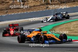 Lando Norris (GBR) McLaren MCL35. 16.08.2020. Formula 1 World Championship, Rd 6, Spanish Grand Prix, Barcelona, Spain, Race Day.