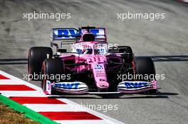 Sergio Perez (MEX) Racing Point F1 Team RP19. 16.08.2020. Formula 1 World Championship, Rd 6, Spanish Grand Prix, Barcelona, Spain, Race Day.