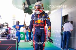 Max Verstappen (NLD) Red Bull Racing in qualifying parc ferme. 15.08.2020. Formula 1 World Championship, Rd 6, Spanish Grand Prix, Barcelona, Spain, Qualifying Day.